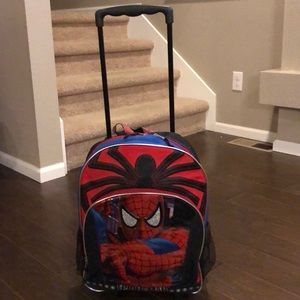 Marvel Spider-man Backpack w Roller
